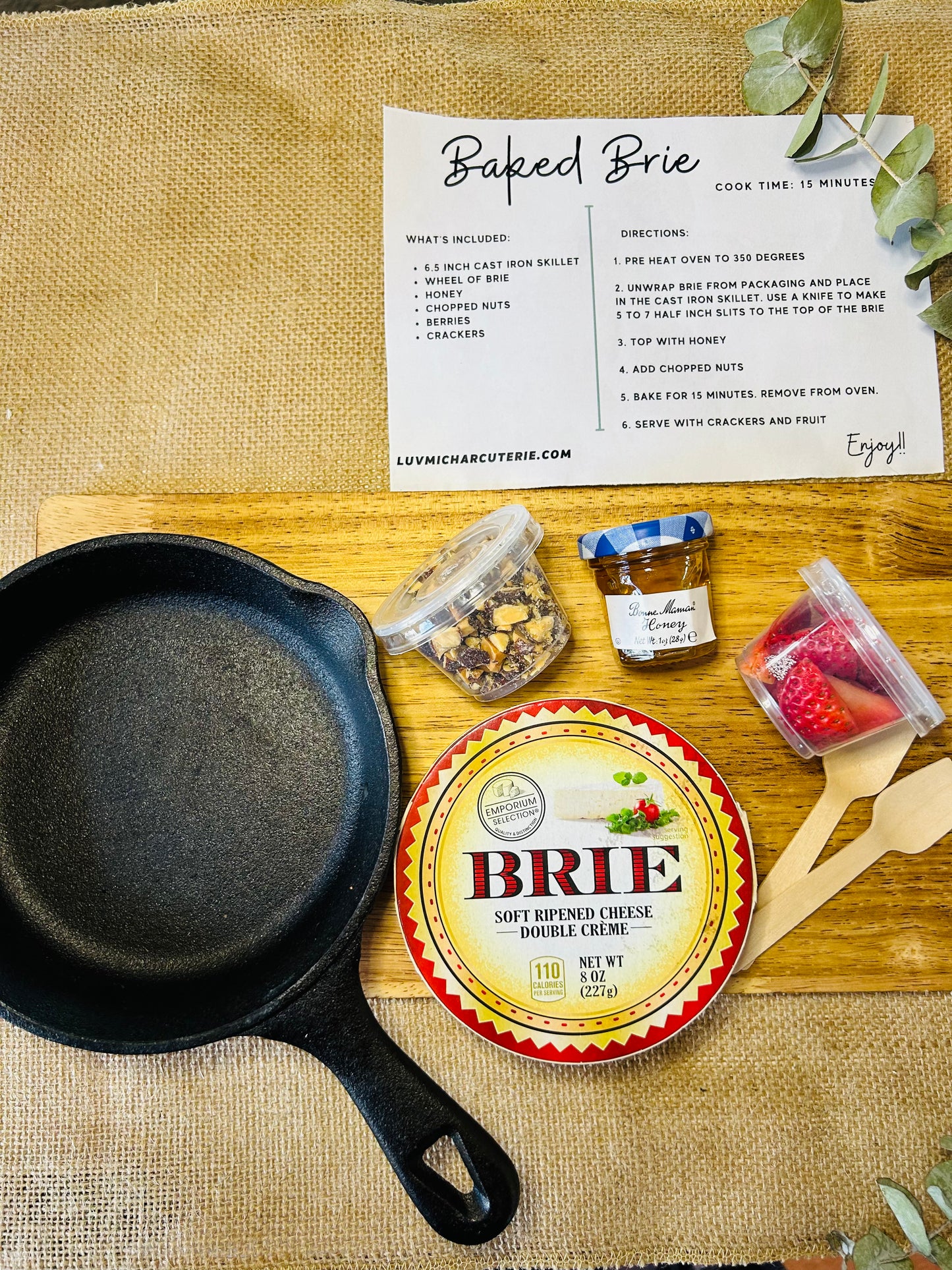 LuvMi’s Baked Brie Bowl